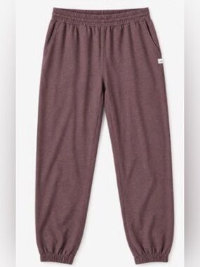 Vuori Boyfriend Jogger Sweat Pant Brown Size Large